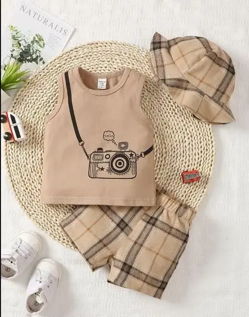 Cute Elegant Boys Top & Bottom Set