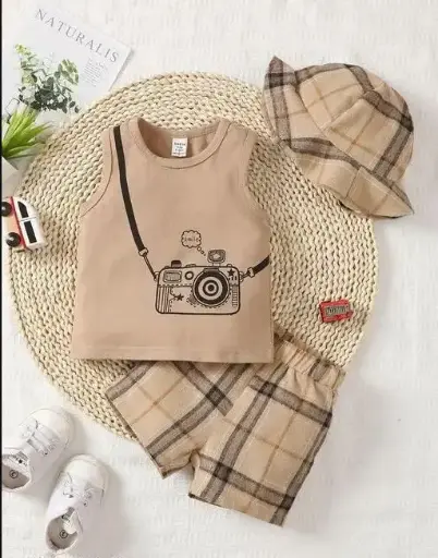 Cute Elegant Boys Top & Bottom Set